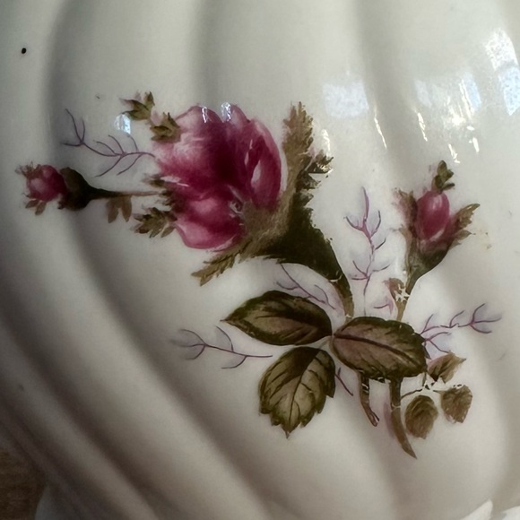 Vintage 1950's Japan moss rose teapot - Picture 3 of 11